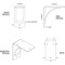 Ekena Millwork Morris Steel Bracket, Hammered Gold 3"W x 6"D x 6"H BKTM03X06X06MOHGO - alternate 2